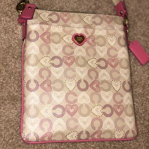 Genuine Leather Coach Crossbody